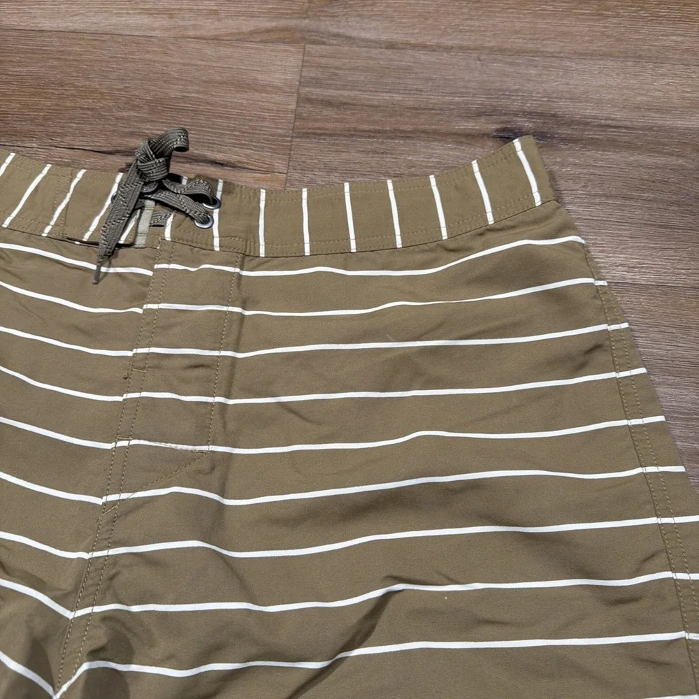 Patagonia Board Shorts Men 34 Swim Trunks Twenty-Three's Wavefarer Brown 12